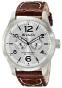 Invicta Miesten kello 0765 II Hopea/Nahka Ø48 mm