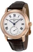 Frederique Constant Miesten kello FC-710MC4H4 Classics Hopea/Nahka