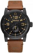 Timberland Miesten kello TBL15475JSB02 Musta/Nahka Ø46 mm