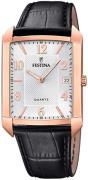 Festina Miesten kello F20465-1 Classic Hopea/Nahka