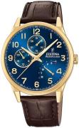 Festina Miesten kello F20279-B Sininen/Nahka Ø42 mm