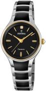 Festina Naisten kello F20474-4 Ceramic Musta/Teräs Ø31 mm