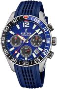 Festina Miesten kello F20517-1 Sininen/Kumi Ø44 mm