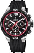 Festina Miesten kello F20523-3 Musta/Kumi Ø44.5 mm