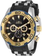 Invicta Miesten kello 30765 Pro Diver Musta/Teräs Ø50 mm