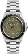 Bell & Ross Miesten kello BR-V2-92-MILITARY-GREEN-SST Vintage