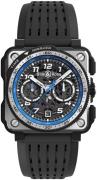 Bell & Ross Miesten kello BR-X1-A521 Experimental Musta/Kumi