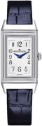 Jaeger LeCoultre Naisten kello 3358420 Reverso Hopea/Nahka