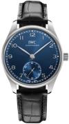 IWC Miesten kello IW358305 Portugieser Sininen/Nahka Ø40.4 mm