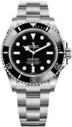 Rolex Miesten kello 124060-0001 Submariner Musta/Keraaminen Ø41 mm