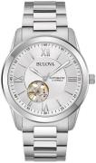 Bulova Miesten kello 96A280 Classic Hopea/Teräs Ø42 mm