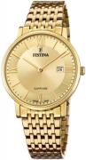 Festina Miesten kello F20020-2 Kullattu/Kullansävytetty teräs Ø39