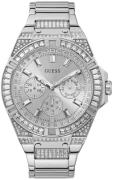 Guess Miesten kello GW0209G1 Zeus Hopea/Teräs Ø47 mm