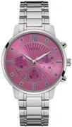 Guess Naisten kello W0941L3 Pinkki/Teräs Ø42 mm