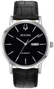 Bulova Miesten kello 96C131 Dress Musta/Nahka Ø42 mm