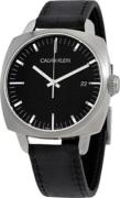 Calvin Klein Miesten kello K9N111C1 Fraternity Musta/Nahka