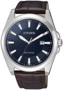 Citizen Miesten kello BM7108-22L Eco Drive 180 Sininen/Nahka Ø41 mm