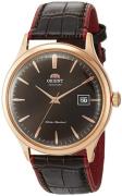 Orient Miesten kello FAC08001T0 Classic Ruskea/Nahka Ø42 mm