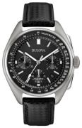 Bulova Miesten kello 96B251 Musta/Nahka Ø45 mm