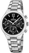 Festina Naisten kello F20391-4 Musta/Teräs Ø36 mm