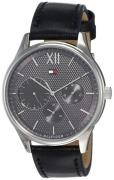 Tommy Hilfiger Miesten kello 1791417 Harmaa/Nahka Ø44 mm