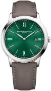 Baume & Mercier Miesten kello MOA10607 Classima Vihreä/Nahka