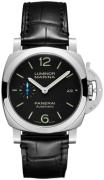 Panerai PAM01372 Luminor Musta/Nahka Ø40 mm