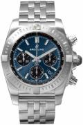 Breitling Miesten kello AB0115101C1A1 Chronomat 44 Sininen/Teräs