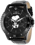 Invicta Miesten kello 38637 Character Musta/Nahka Ø48 mm