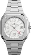 Bell & Ross Miesten kello BR05G-SI-ST-SST Br 05 Valkoinen/Teräs