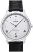 Omega Miesten kello 434.13.40.20.02.001 De Ville Prestige Hopea/Nahka