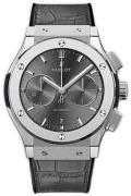 Hublot Miesten kello 521.NX.7071.LR Classic Fusion Harmaa/Nahka Ø45