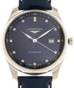 Longines Miesten kello L2.893.4.97.0 Master Sininen/Nahka Ø42 mm