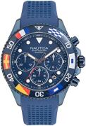 Nautica Miesten kello NAPWPF908 Sininen/Kumi Ø44 mm