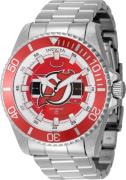 Invicta Miesten kello 42253 NHL Punainen/Teräs Ø47 mm