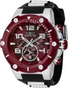 Invicta Miesten kello 40893 Speedway Punainen/Teräs Ø51.5 mm