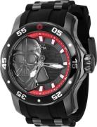 Invicta Miesten kello 40358 Star Wars Musta/Muovi Ø48 mm