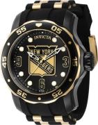 Invicta Miesten kello 42324 NHL Musta/Teräs Ø48 mm