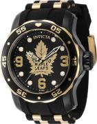 Invicta Miesten kello 42326 NHL Musta/Teräs Ø48 mm