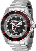 Invicta Miesten kello 43332 NFL Musta/Teräs Ø52 mm