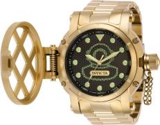 Invicta Miesten kello 37355 Pro Diver Musta/Kullansävytetty teräs