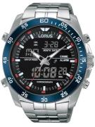 Lorus Miesten kello RW623AX5 Sports Musta/Teräs Ø46 mm