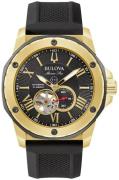 Bulova Miesten kello 98A272 Marine Star Harmaa/Kumi Ø45 mm