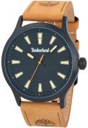 Timberland Miesten kello TDWGA2152003 Trumbull Musta/Nahka Ø45 mm