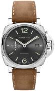 Panerai Miesten kello PAM00904 Luminor Musta/Nahka Ø42 mm