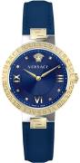 Versace Naisten kello VE2K00321 Greca Sininen/Nahka Ø36 mm