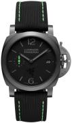 Panerai Miesten kello PAM01353 Luminor Musta/Tekstiili Ø40 mm