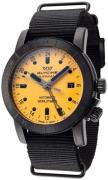 Glycine Miesten kello GL0462 Combat Oranssi/Nahka Ø42 mm