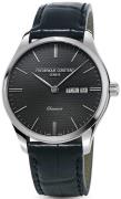 Frederique Constant Miesten kello FC-225GT5B6 Classics Harmaa/Nahka