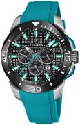 Festina Miesten kello F20642-3 Chrono Bike Musta/Kumi Ø47 mm